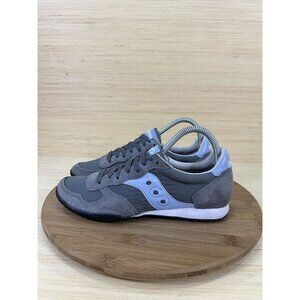 Saucony Bullet Core Gray Blue Athletic Running Shoes Womens Size 8